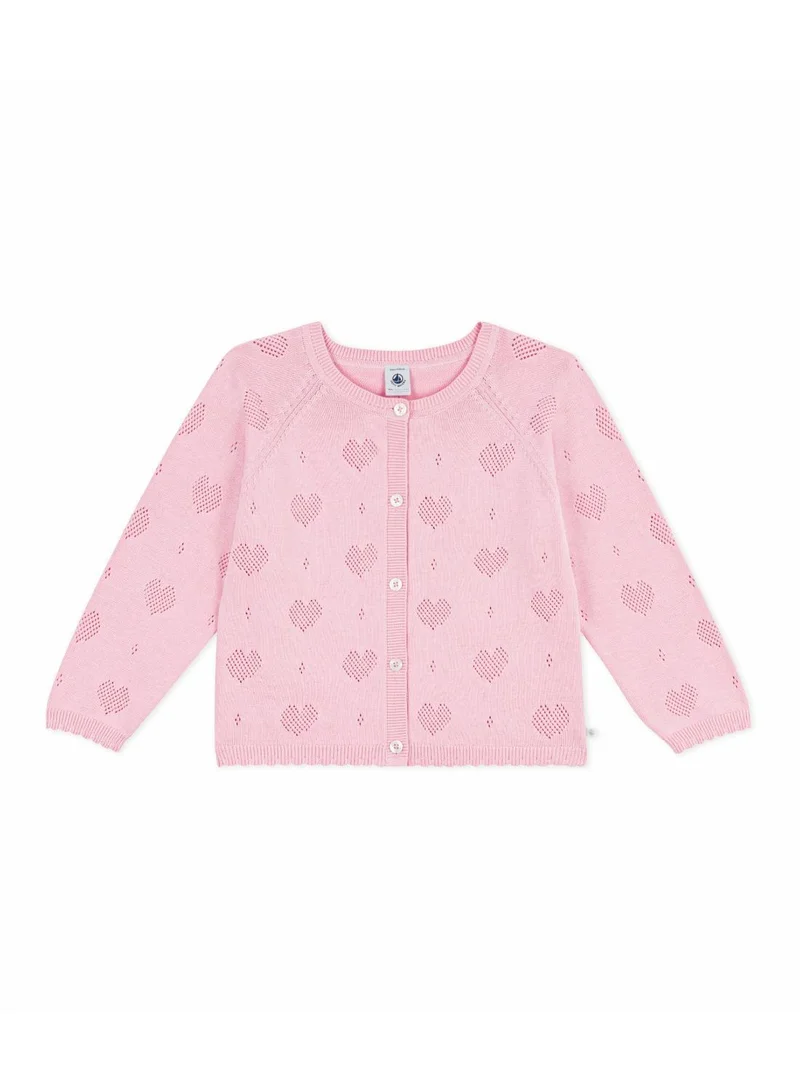 بيتي باتو Children's plain cotton cardigan